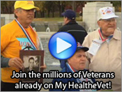 Join the millions of Veterans already on MyHealtheVet!
